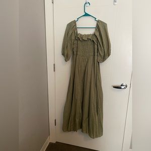 Olive Maxi Dress